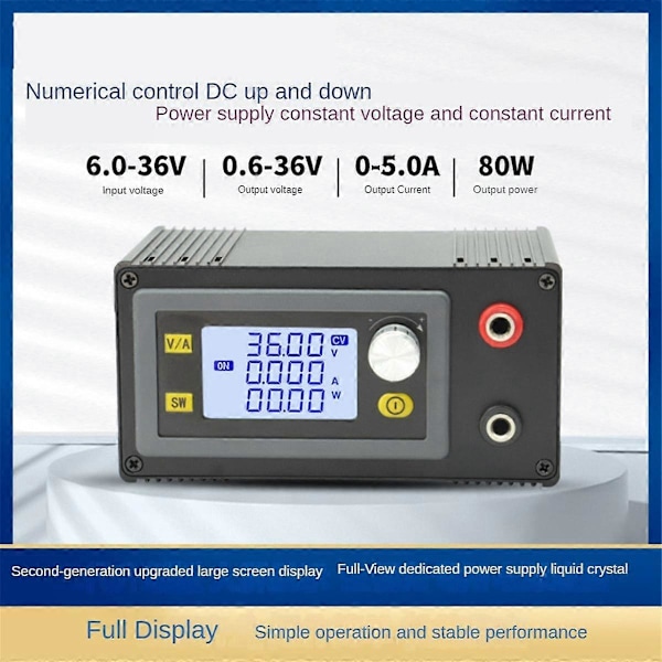 DC CNC Boost -muunnin 35W 5-30V Säädettävä Säädelty Virtalähde Tulo Vakiovirtalähde Aurinkolatausmoduuli