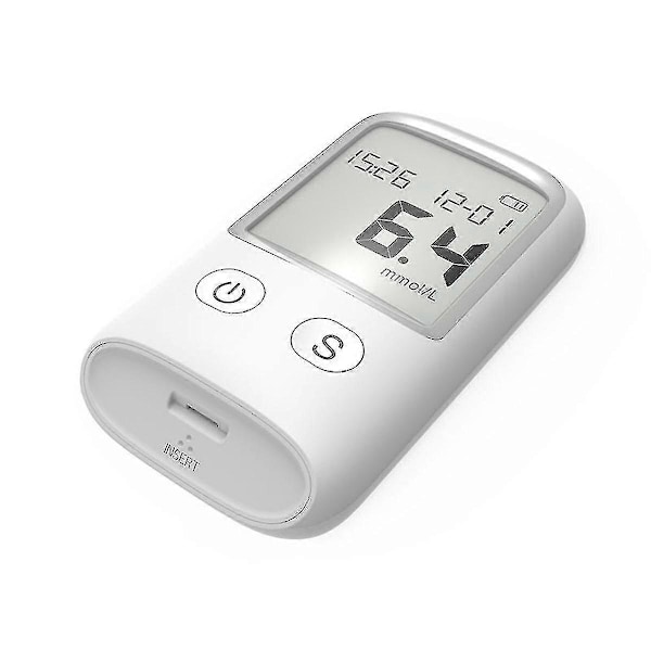 Hemoglobin Tester Hemoglobin Testsett Glucometer Måler Blodsukker, 50 Tester-B17