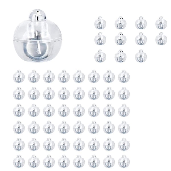 60 stk LED-ballonglys, Mini Led-lys Varmhvit, Led-ballonglys for papirlanterne, ballong L
