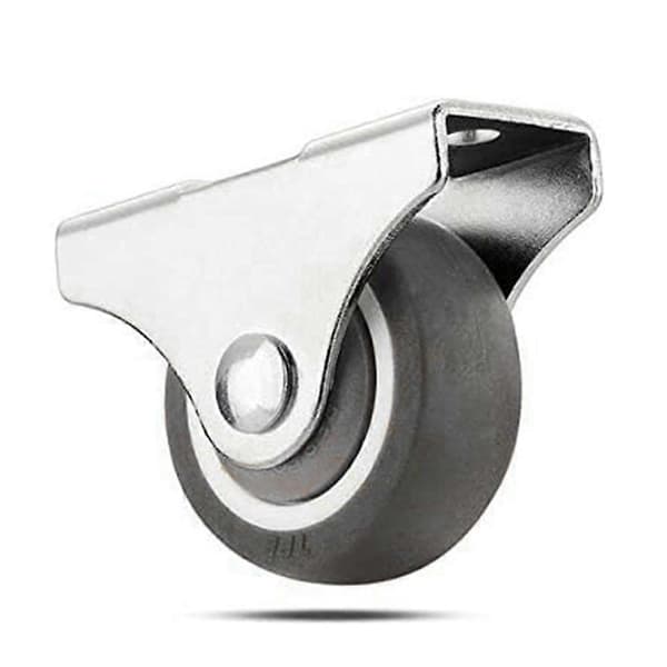 4 st Mini Rullar Möbelrullar Små 25mm Fixerade Rullar Riktade Rörliga Rullar Rörliga C