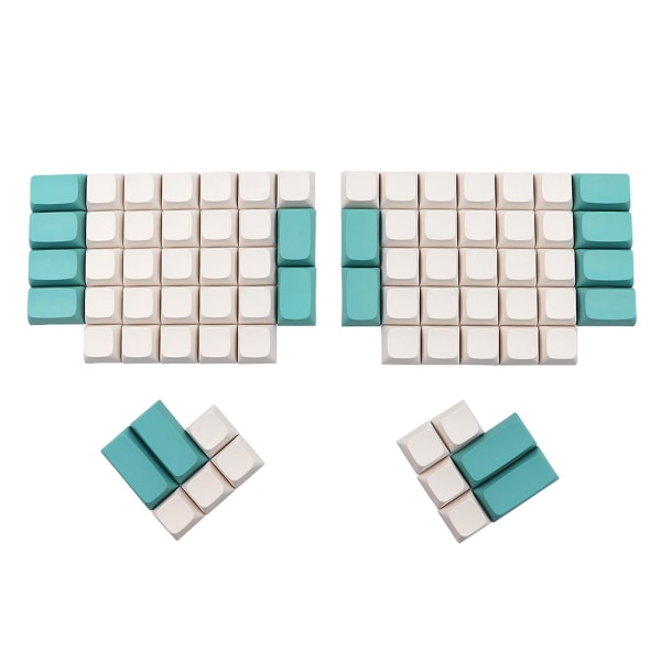 76 kpl PBT tyhjiä näppäimiä Ergodox mekaaniseen pelihiireen XDA-profiililla Key C:lle