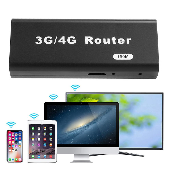 Mini 3g/4g Wifi-reititin Rj45 USB langattomat reitittimet kannettava reititin 2412-2483mhz ulkoinen liitäntä Wi