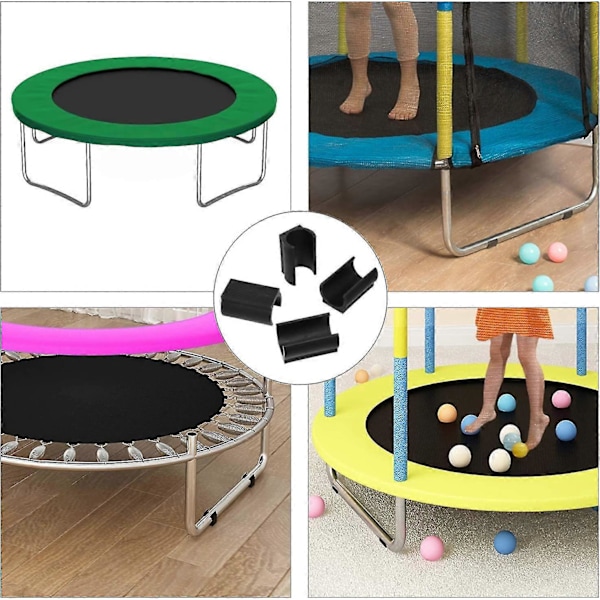 Trampolinpolskydd Halkskyddande Matta Trampolinbenskydd Möbelfötter Skydd Ljudreducering Bord Stolsdynor 50 st