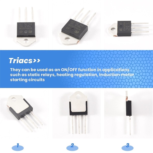 BTA41-600B 600V 40A Piikiohjausrektifiointi Standard Triac