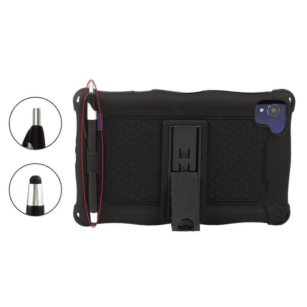 Silikone Etui Til Alldosquare Smile 1 8-tommer Tablet Beskyttelsesetui (E)