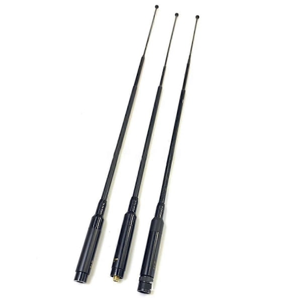 Walkie Talkie Antenne 144/ 430MHz Antenne Høj Gain Teleskopisk Antenne SMA-Han Antenner til //