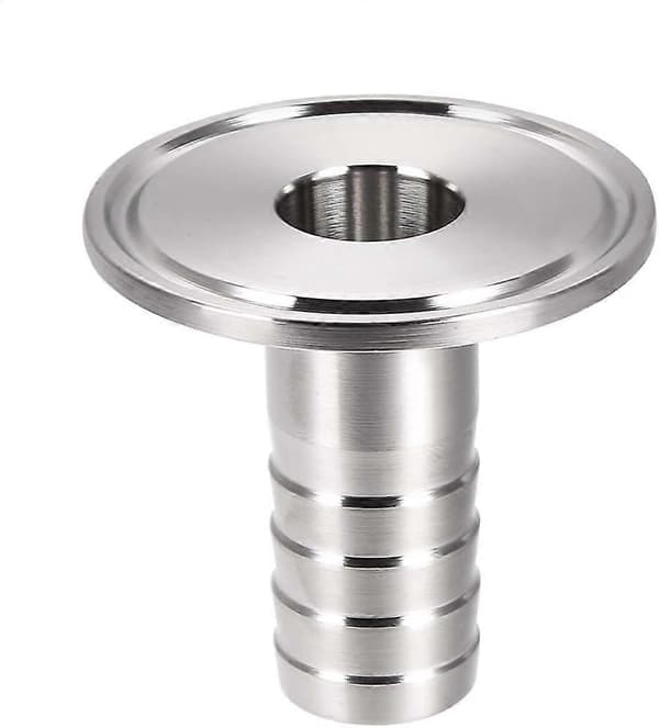 Klemkobling 1,988 tommer flens til 3/4 tommer slange med mothake slangeventil rørfittings