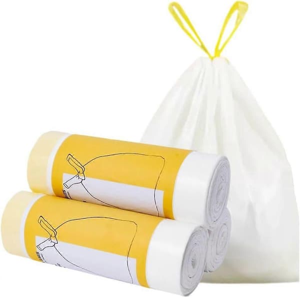 Søppelsekker med snøring, store, sterke søppelsekker (21 stk)