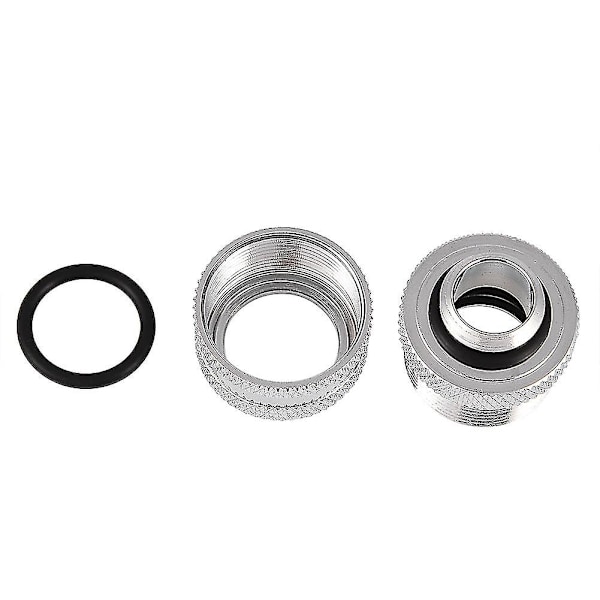 14MM Stiv Hård Rør Vandkølingssystem Kompressionsfitting - 2 stk