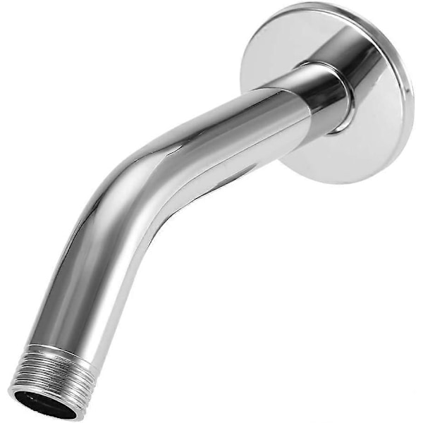Duscharm 15 cm Tjock Rostfri Stålslang Dusch Tillbehör för Badrum Duschhuvud, Gängstorlek G1/2 Tum