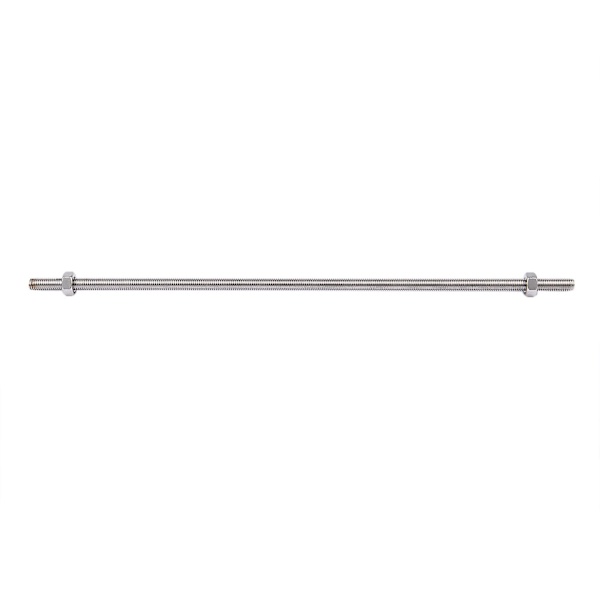 3x 320mm X M8 Trådstang Stål Rustfrit Sølvfarvet