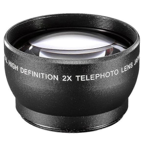 55mm 2x Teleobjektiivin telejatke 18-55mm objektiiville