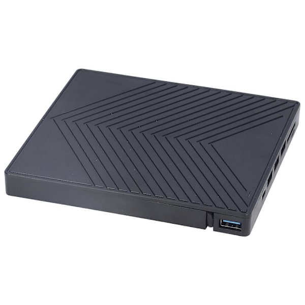 Extern CD DVD-enhet Ultratunn 6 i 1 Plug and Play Typ C USB Optisk Enhet HUB CD-brännare för Laptop Desktop PC YEMMA