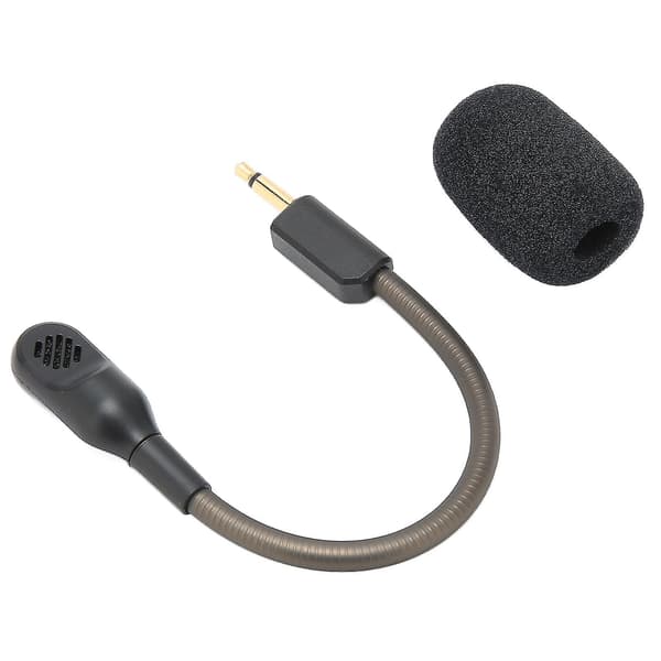 Erstatningsmikrofon for Razer BlackShark V2 Avtakbare Gaming Headset 3.5mm Jack Støyreduserende Mikrofonbom