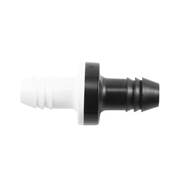 8 st 3/8 tum 10 mm Inline ABS Envägs Vatten Backventil för Bränsle Gas Vätska Luft