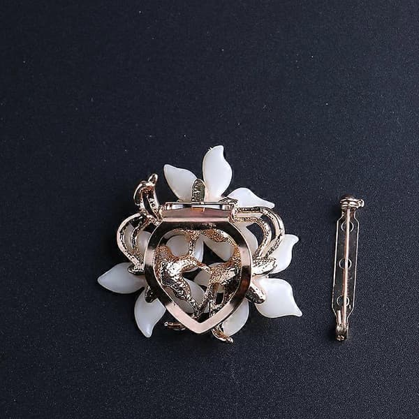 Broche Nål til Kvinder og Piger Stilfuld Blomst