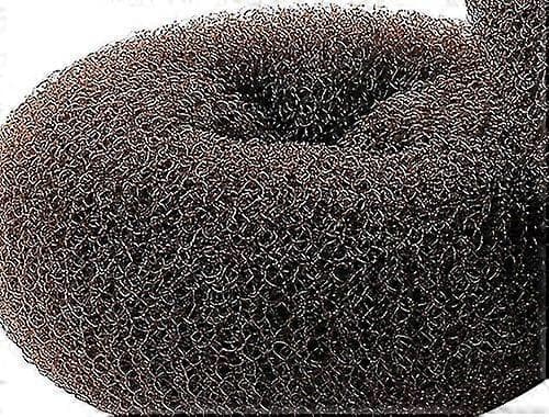 2 Stycken Extra Stor Hårknutmunk, Ringformad Knut, Kvinnor Chignon Knutmunkar Donut Formare Hårknutmakare (4,3 Tum För Tjockt Och Långt Hår)