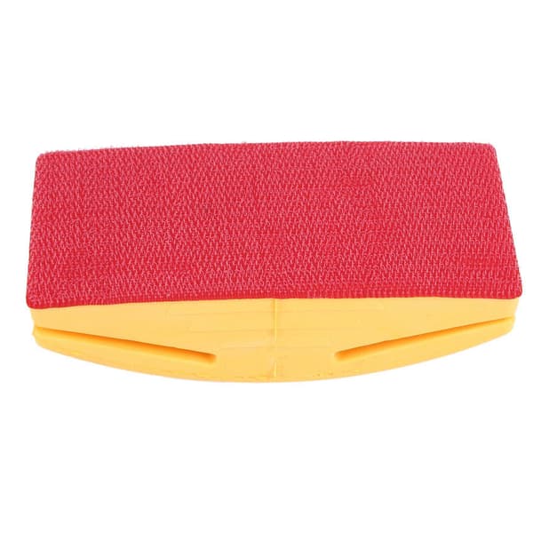 2x 5 Tommer Slibeblok Gummi Krog Loop Baggrundspude Sandpapir Holder Håndslibning Blok Polering
