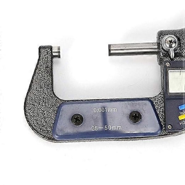 Digital utvendig mikrometer Mikrometer Digitalt mikrometer 25-50 mm / 0,001 mm Multifunksjonelle mikrometermåleverktøy