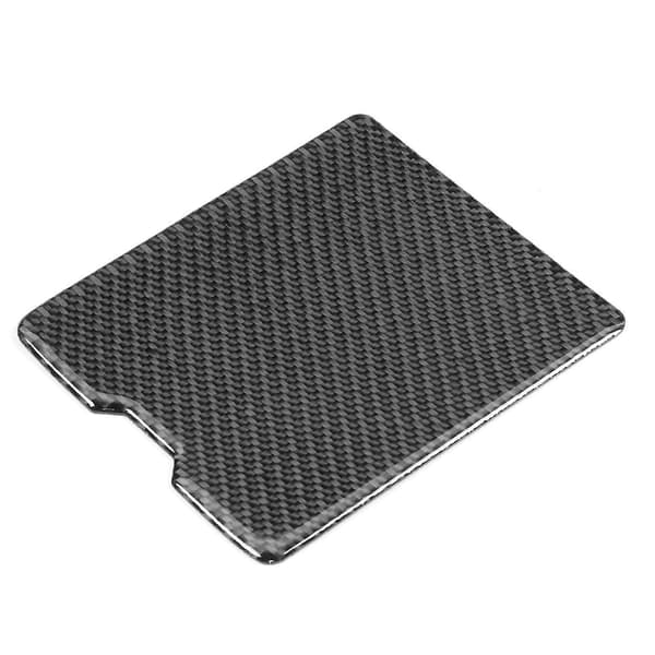 Kulfiber Driver Opbevaringsboks Panel Trim Dæksel Passer til Mitsubishi Lancer 2008-2016