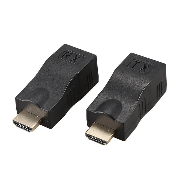 4K 3D HDMI-kompatibel 1.4 30M Extender til RJ45 Over Cat 5e/6 Netværk LAN Ethernet Adapter