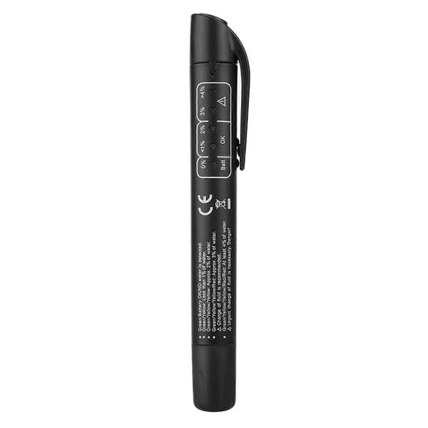 Digital bremsevæske-tester Oljekvalitetskontrollpenn med 5 LED-lys for DOT3 / DOT4 / DOT5