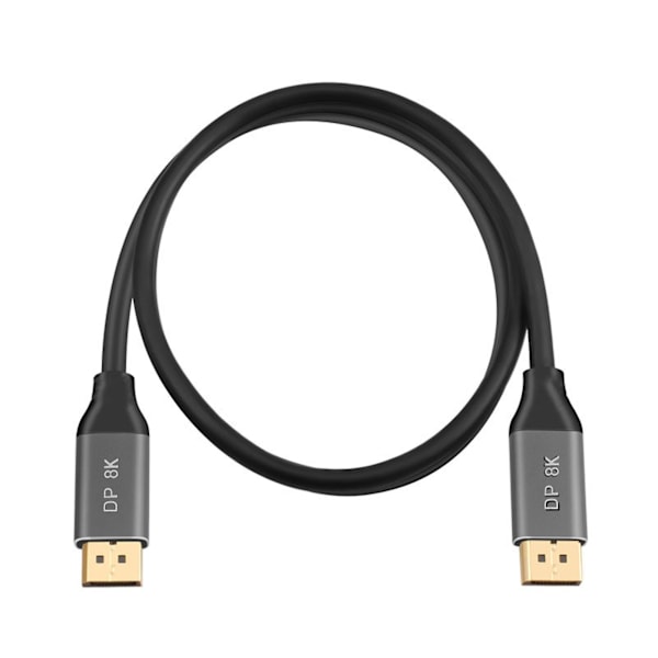 DP1.4 8K Kabel 60Hz HD-Kompatibel TV Adapterkabel 1m/2m/3m Videokabel til TV Computer Bærbar