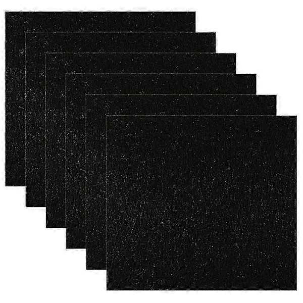 WJTG 6 STK Aktivt Kulfilter Kattebakke Kulfilter Kattebakke Filter Egnet til CatJ