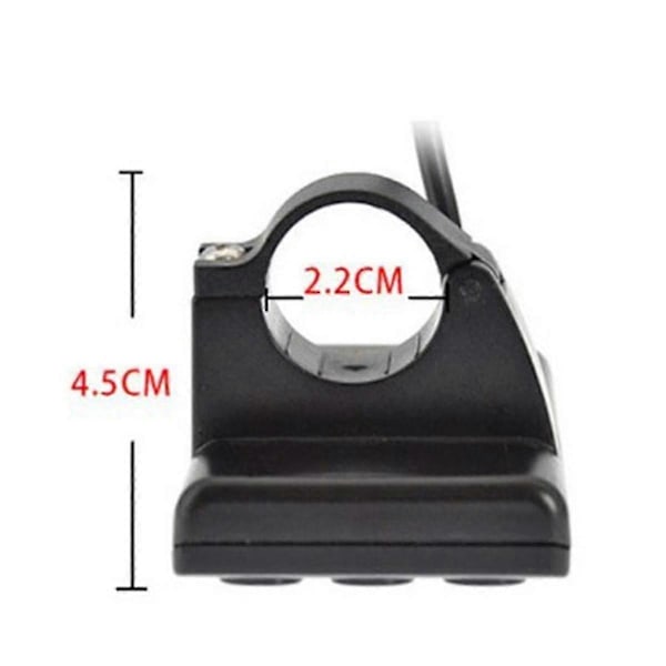 S866 Elektrisk Cykel LCD Display E-cykel Elektrisk Scooter Display Meter Kontrolpanel med Vandtæt P-FCY