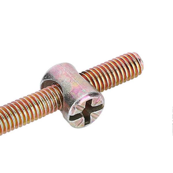 Møbel Hex Socket Tynd Flad Hoved Strukturskrue Bolt Med Møtrikker (80mm) YEMAA