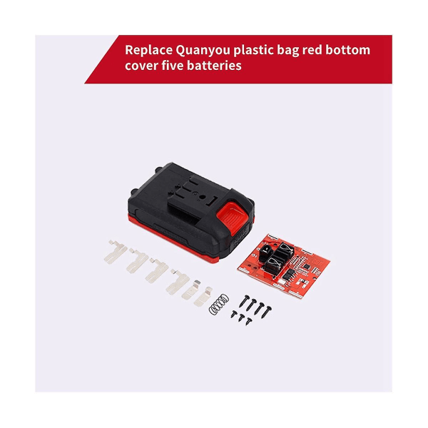 Passer for Quanyou Electric Battery Core Case Lithium Battery Protection Board Shell-tilbehør