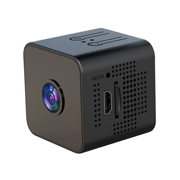 1080p Wifi-kamera Bevegelseslyddetektor Kontor, innendørs nattsynskamera Bilkameraer for Surveilla