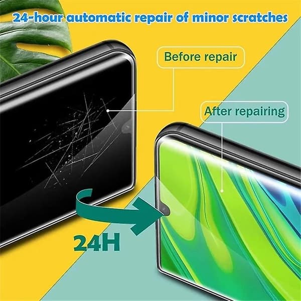 Hydrogelfilm för Xiaomi Mi 12 Skärmskydd Heltäckande Böjd