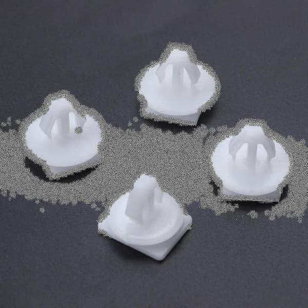 8 st Clips för främre hjulhus, plast, metall, skruv, mutter, set för C