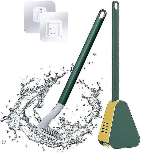 WC-harja. Pitkävartinen WC-harja. Golf-harjaspää WC-harja. Silikoni