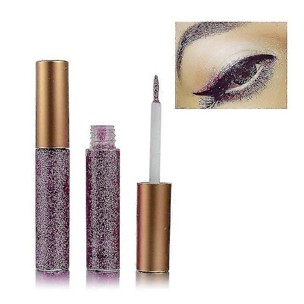 Make Up 10 Färger Flytande Eyeliner Set Vattentät Långvarig Vit Röd Glitter Eyeliner Skönhet