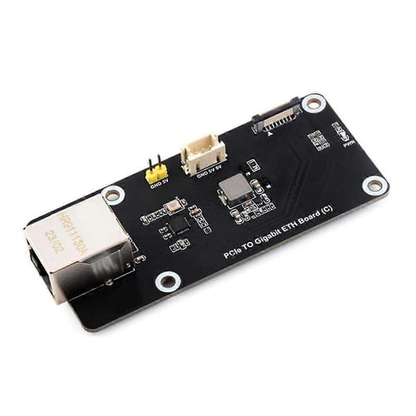 For 5 Dedikerede PCIe til Gigabit Ethernet Port Udvidelseskort Sidemontering, Ingen Driver Plug & Play