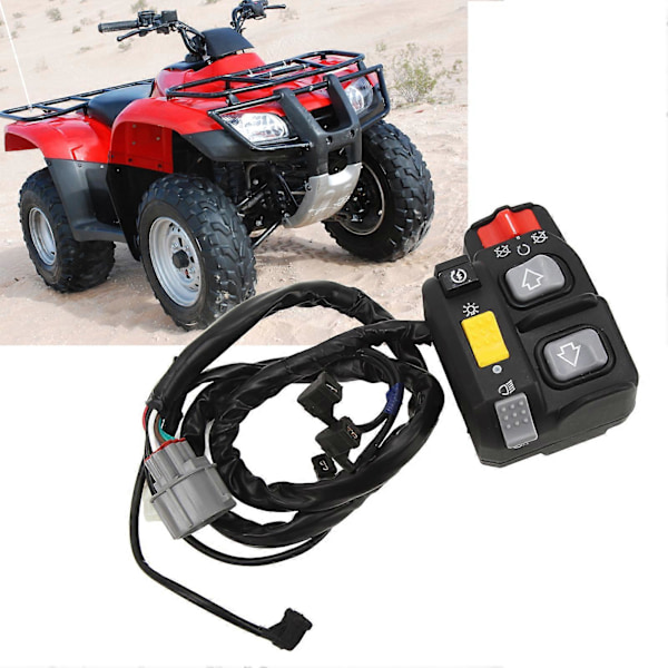 Elektrisk girskiftkontrollbryter 35140 HM8 B73 Motor Start Stopp Lysbryter Erstatning For Recon 250 250TE 2007 til 2020