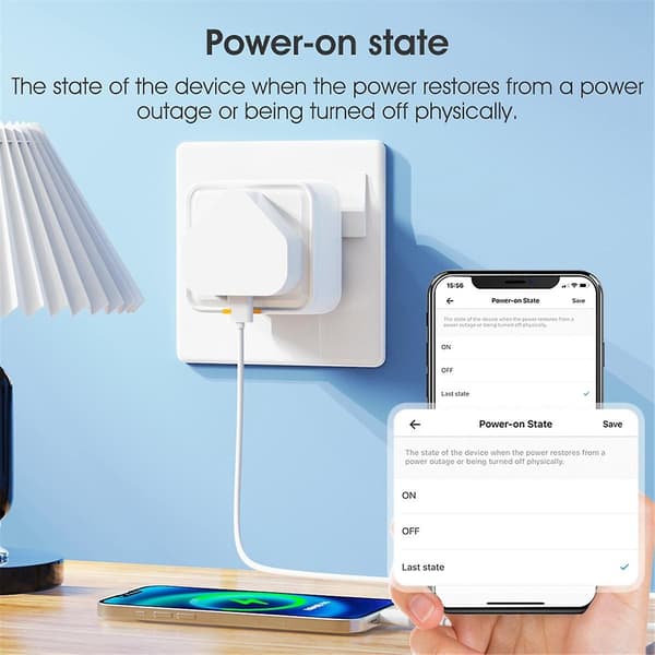 WiFi Smart Stik Universal Stik APP Kontroller Stemmestyring Timing 2.4G Trådløs Stik Kontakt US Stik