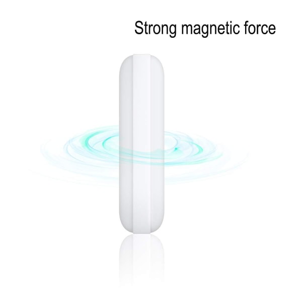 5 st 25 mm (1 tum) Ptfe magnetisk omrörarblandare omrörare, vit färg, laboratoriestav, omrörarplatta, 7 mm25 mm omrörare