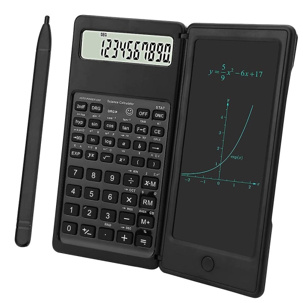 Tieteellinen laskin 10-numeroinen LCD-näytön suunnittelulaskin kirjoitustabletilla lukioon