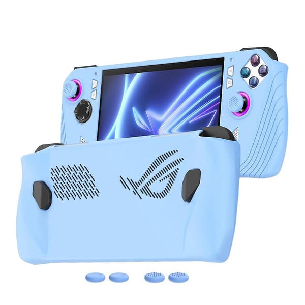 Allomfattande silikonskyddsfodral för Ally Handheld Spelkonsol, Handhållet Anti-Fall Fodral, Lumin