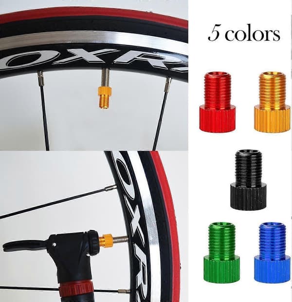 Cykelventiladapter 12st omvandlare