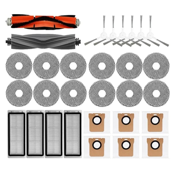 Til Dreame Bot L20 Ultra / X20 Pro Hovedsidebørste Hepa Filter Mop Støvsugerpose Robotstøvsuger Reservedele