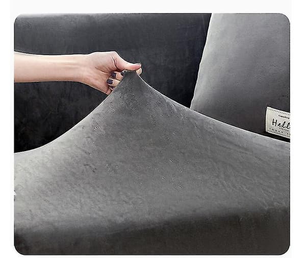Tykk Plysj Sofatrekk Stretch Formet Sofatrekk Universal