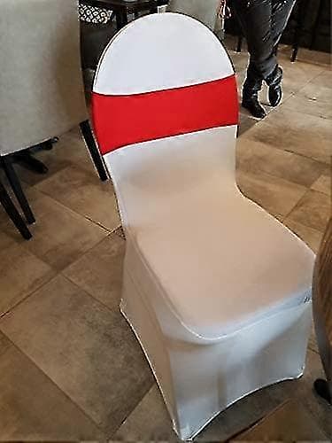 10 stk. Elastisk Slip-on Stolehovedbånd med Spænde, marineblå