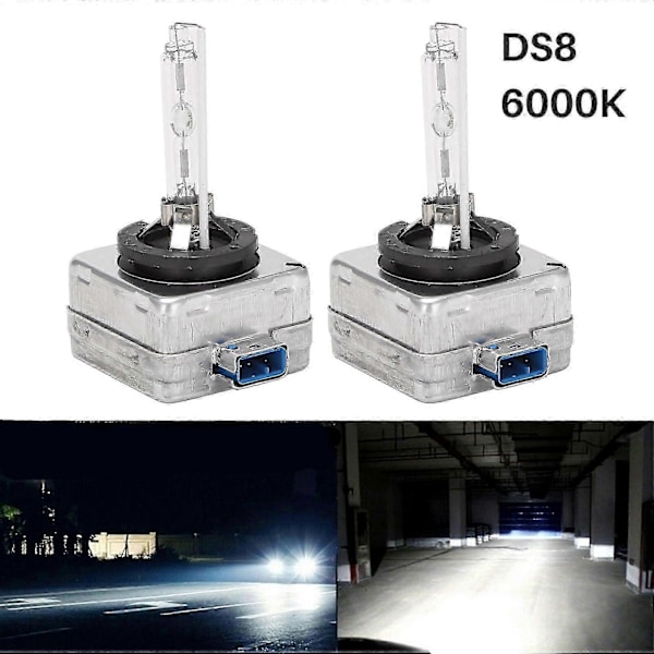 2x D8s 6000k Nya Xenon Hid Strålkastarlampor Set 66548 66549 För Forte Focus