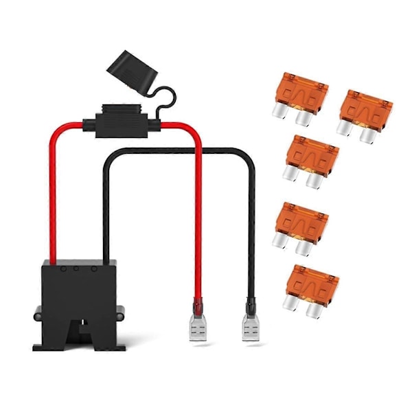 Ledningsnetstik til Power Wheel 12Volt SLA Batteri med 5 stk. 40A Sikringer Også til Batterier