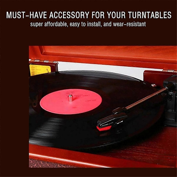 Uusi Phonograph Ruby Stylus Levy soittimen neula vinyyli soitin Ei-liikkuva magneetti neula Stylus Audio