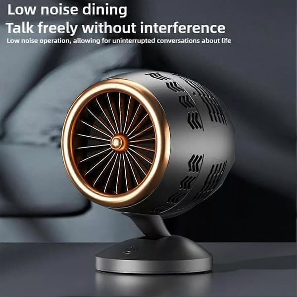 Puff Chill Fan til Rygning, Røgfjerner Ventilator, USB-drevet Luftrensning